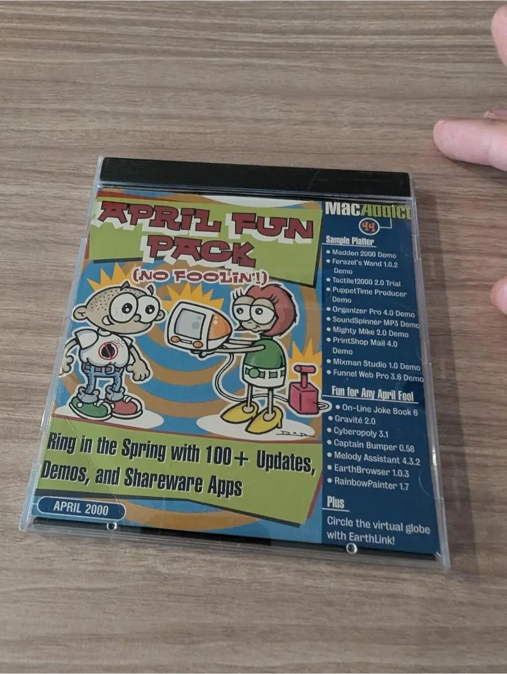 MacAddict April Fun Pack Software CD - April 2000 Edition